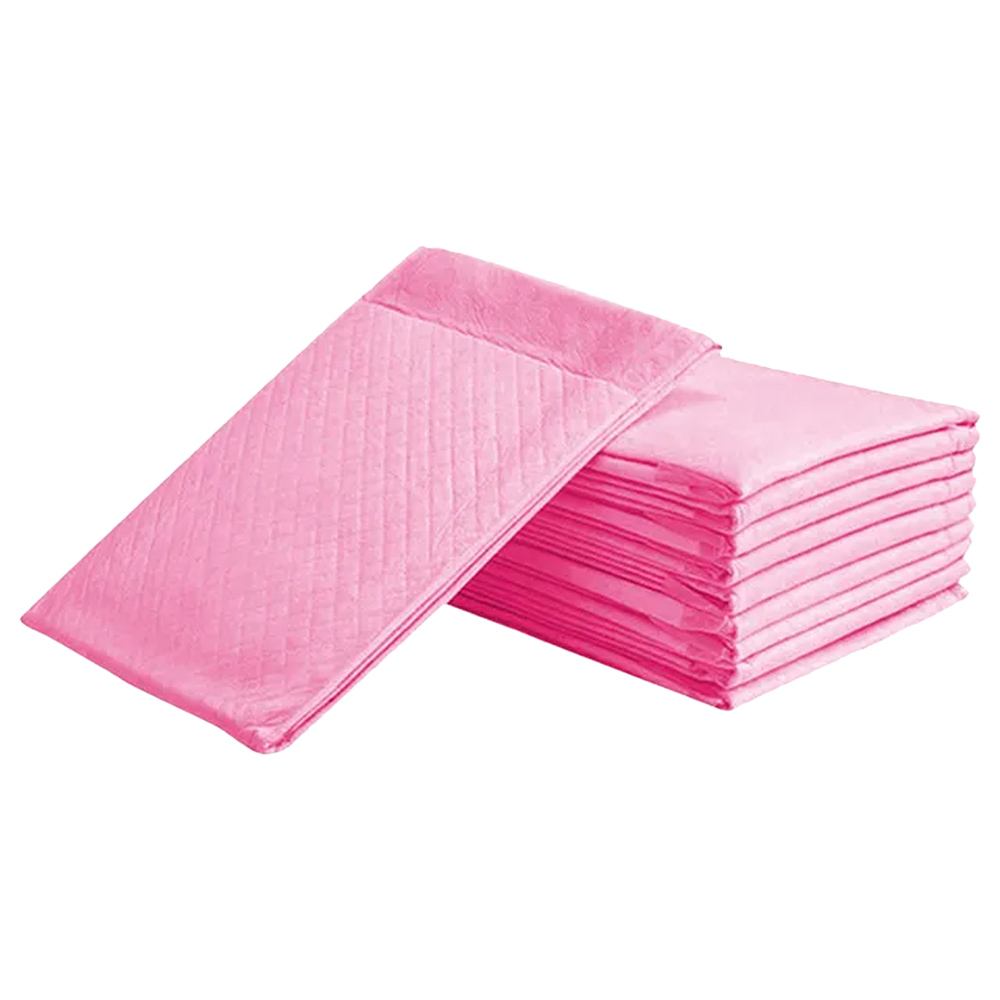 Star Babies - Disposable Changing Mat 12pcs with Disposable Towel 3pcs - Pink