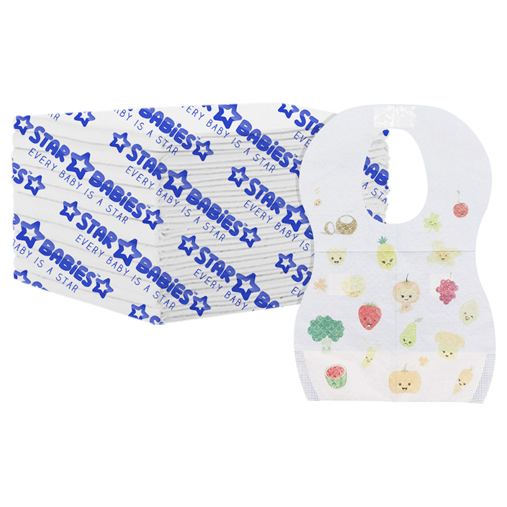 Star Babies - Disposable Changing Mat 20pcs with Bibs 15pcs