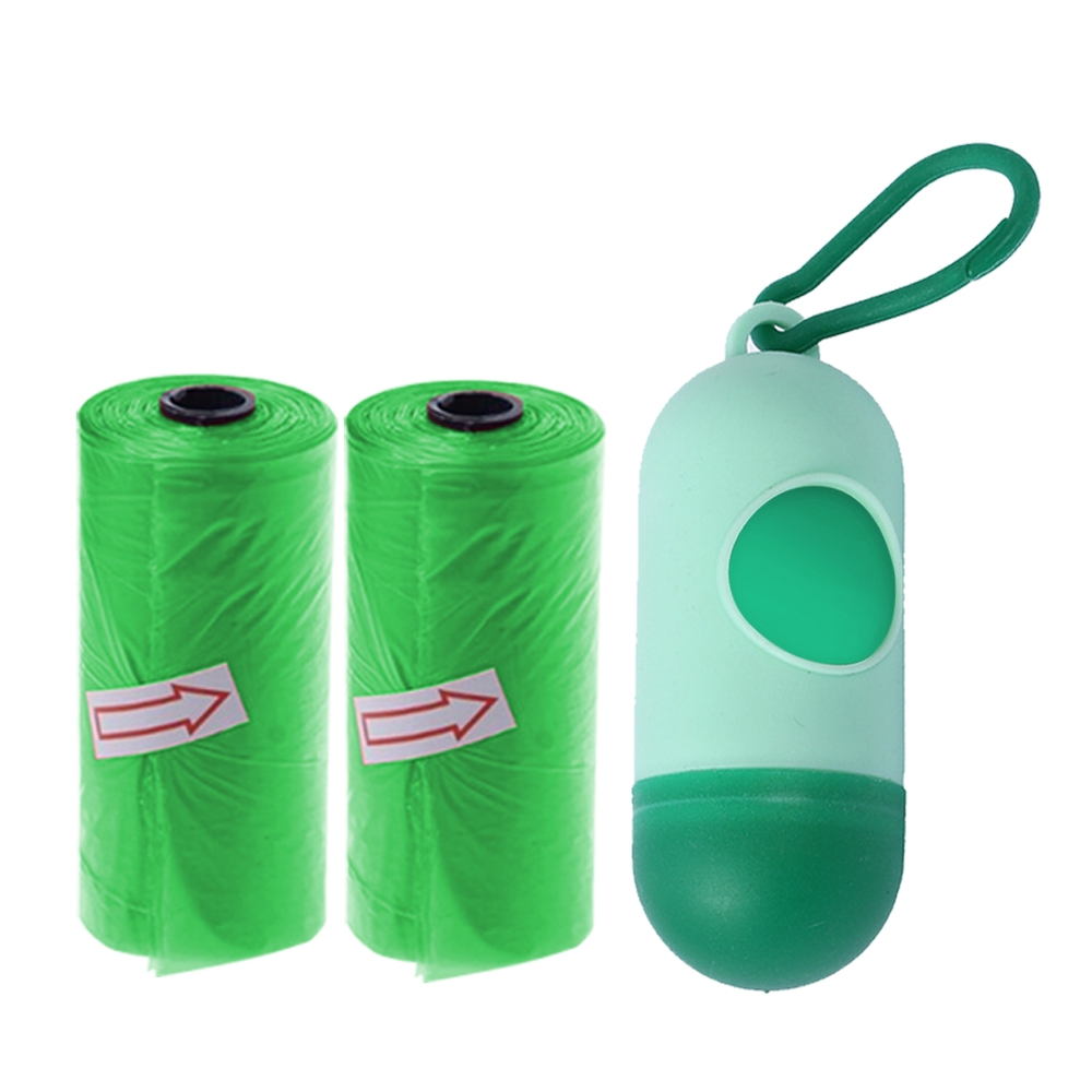 Star Babies - Scented Nappy Bag With Dispenser Pack of 2/30 Bags - Green