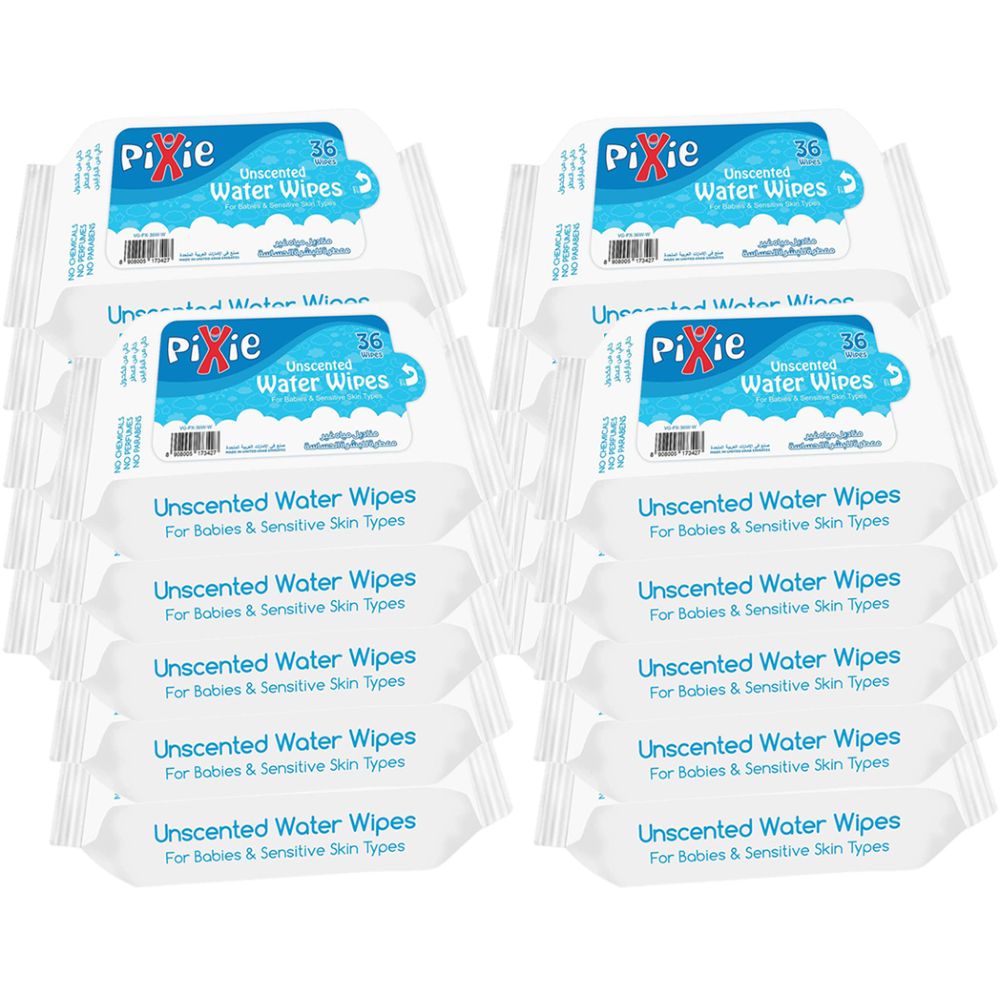 Pixie - Wipes Pack of 20 (720 Wipes)