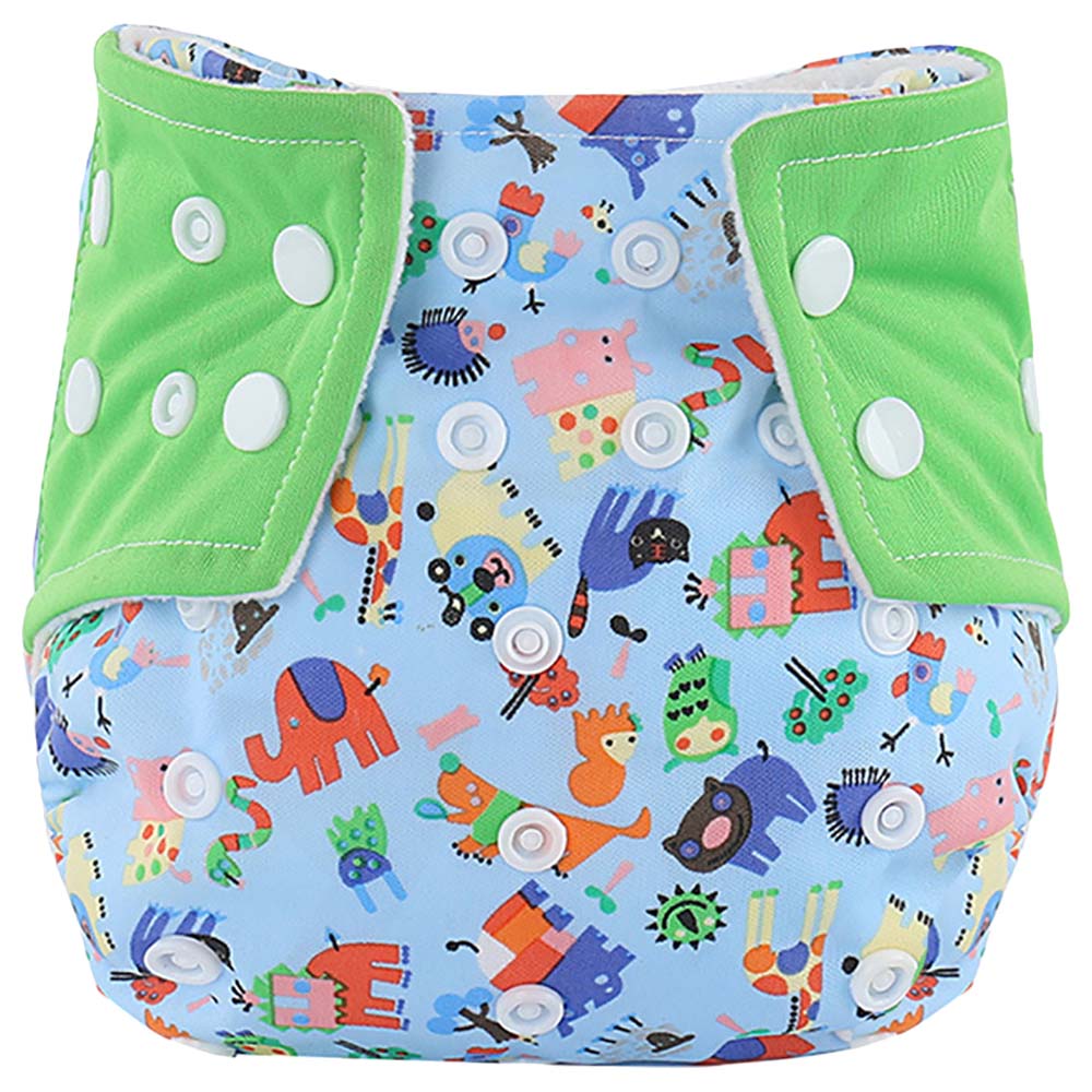 Luvlap - Baby Reusable Swim Diapers - Green