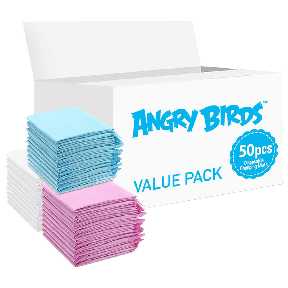 Angry Birds - Disposable Changing Mats - 50pcs -