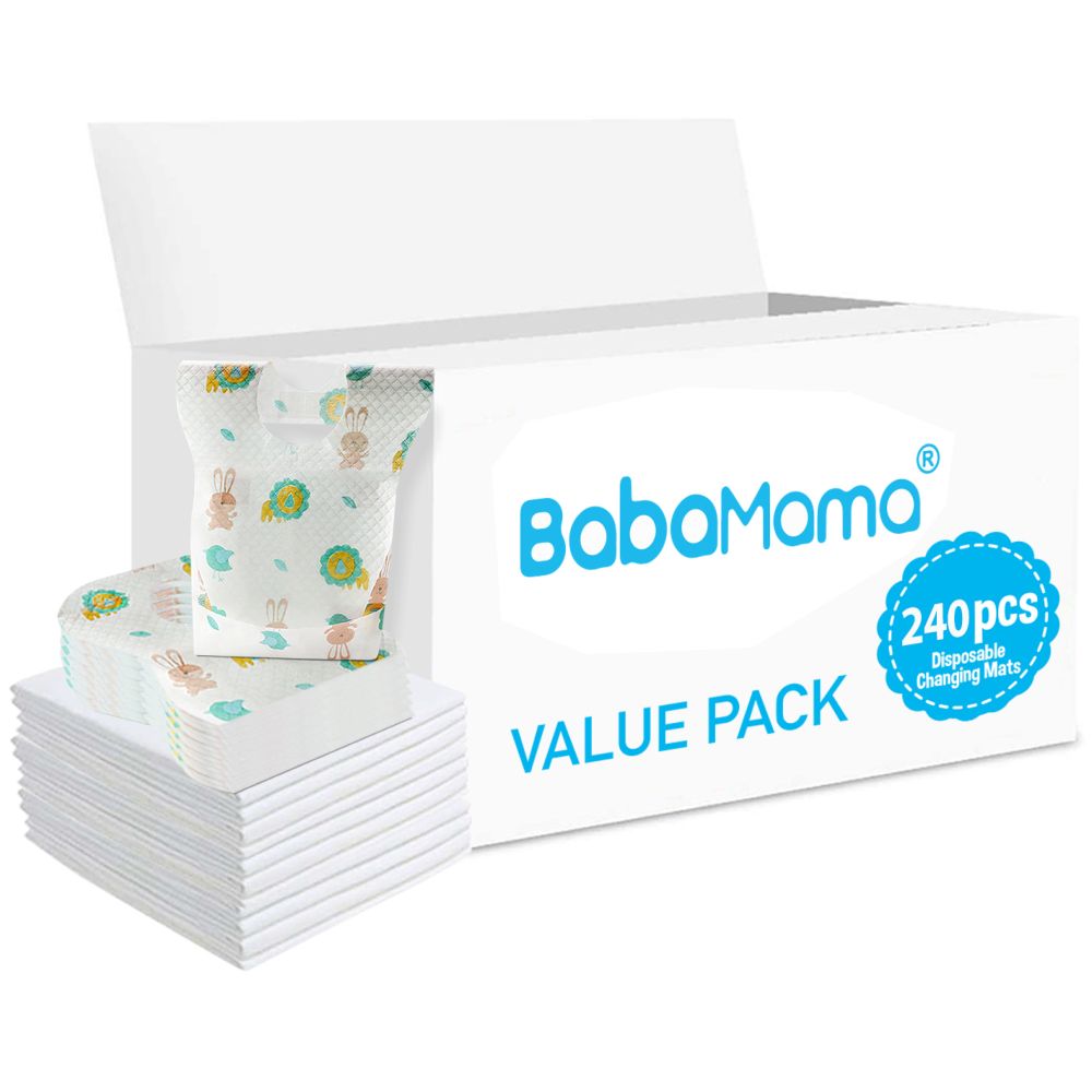 Babamama - Changing Mats + Bibs 480pc - Set