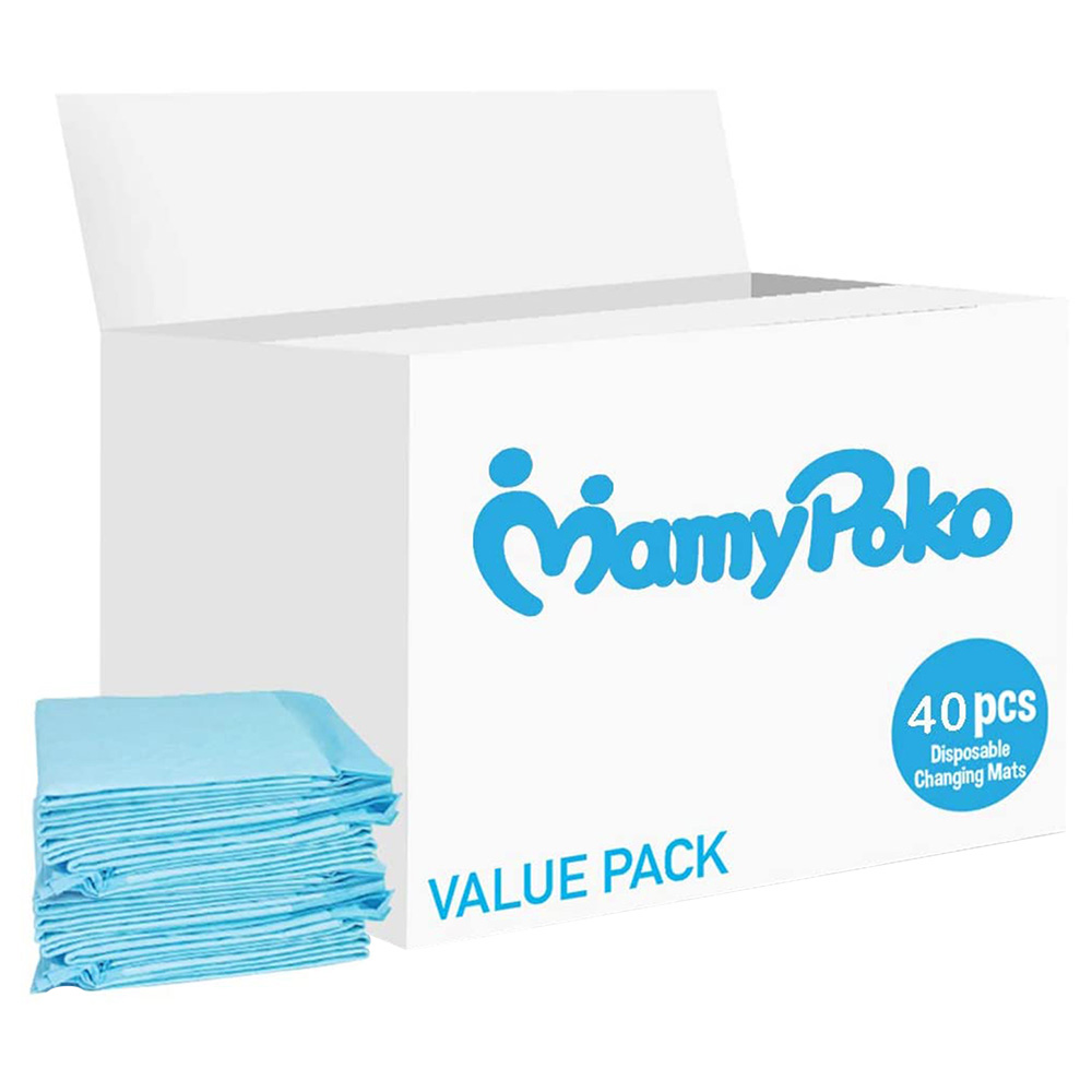 MamyPoko - 40pcs Disposable Changing Mats Value Pack