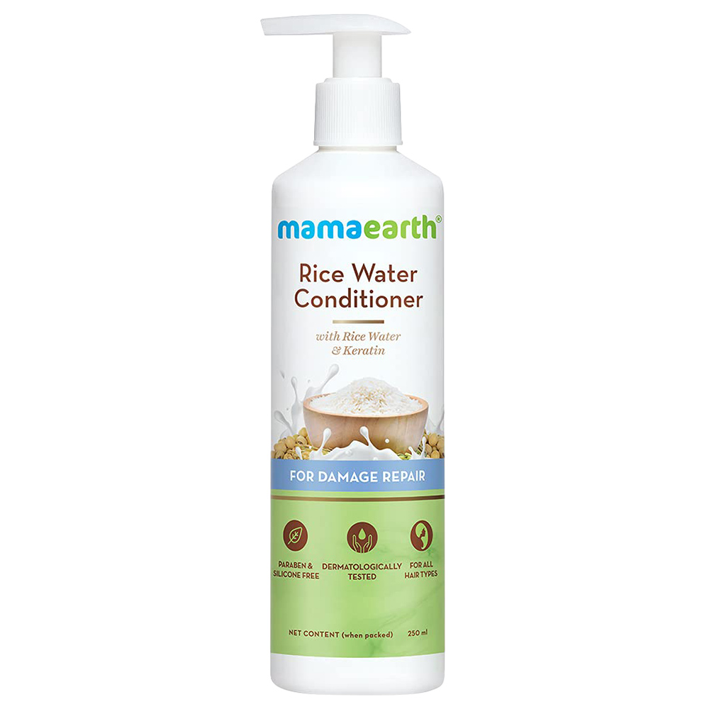 Mamaearth - Rice Water Conditioner with Rice Water & Keratin 250ml