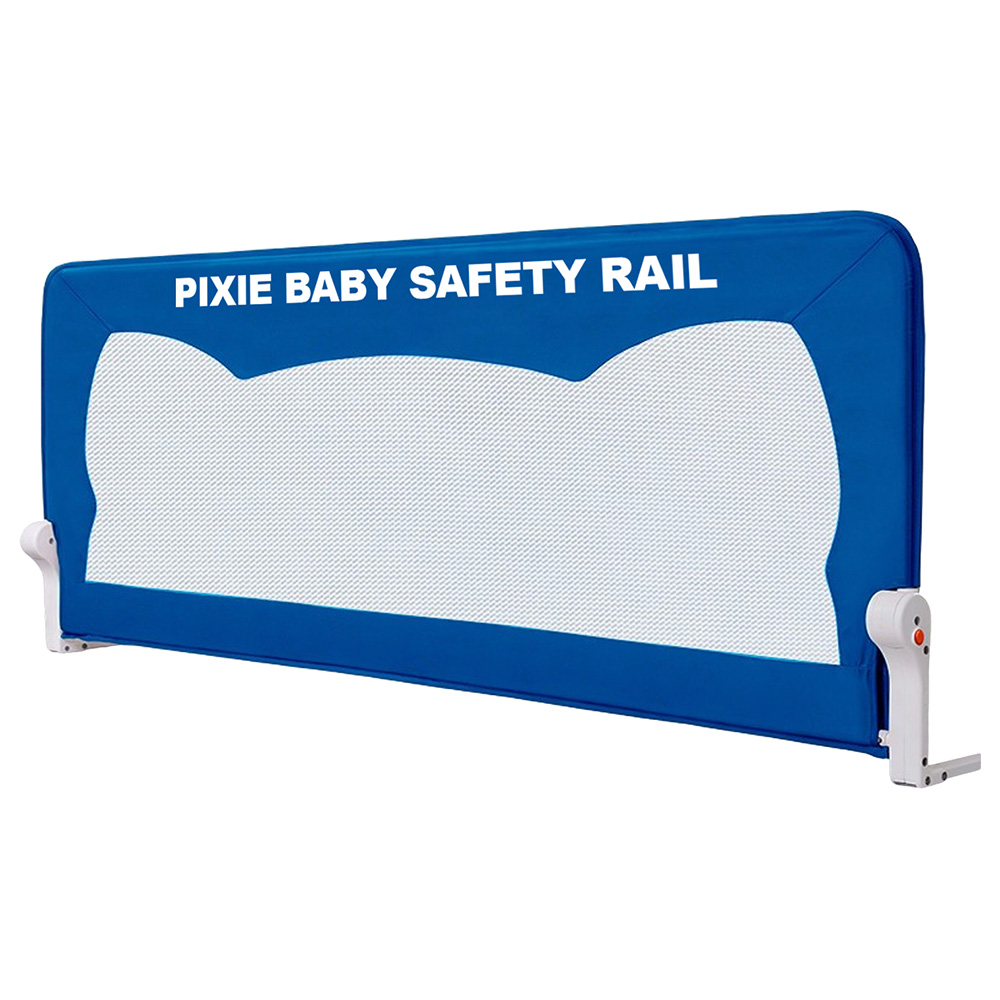 Pixie - Baby Safety Bed Rail, (180x35x42) 1 Unit  - Blue