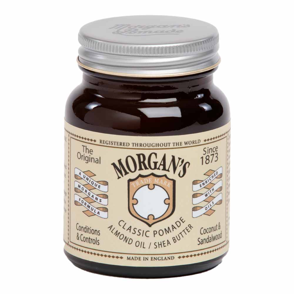 Morgan's Pomade - Men's Almond Oil, Shea Butter 100G Cream Label