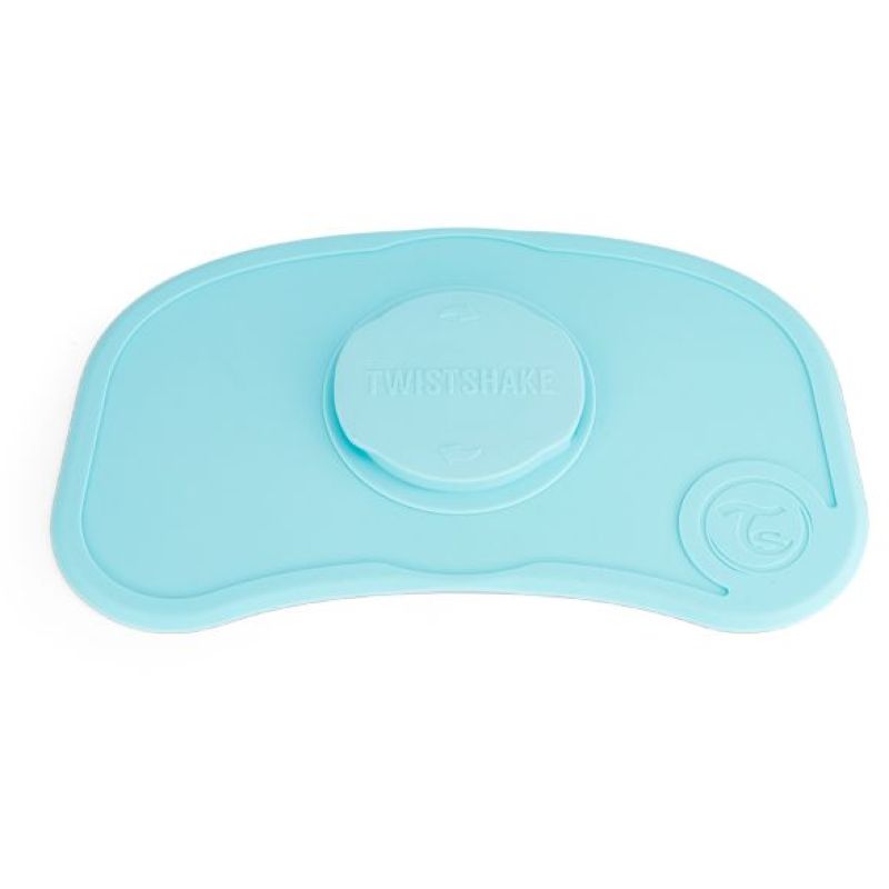 Twistshake Click-Mat Mini With Plate - Pastel Blue