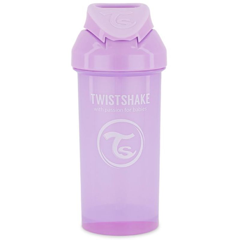 Twistshake - Straw Cup - 6M + Pastel Purple - 360ml