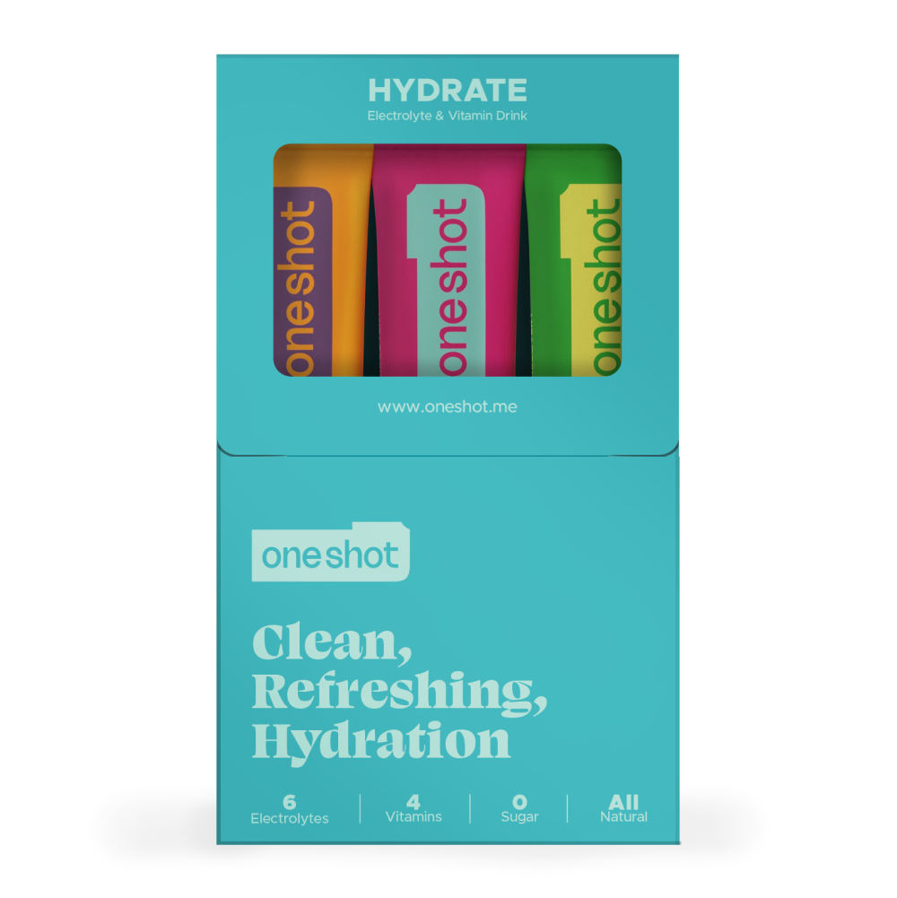Oneshot - Electrolyte Hydration Sticks - Variety Pack - 3 Sticks