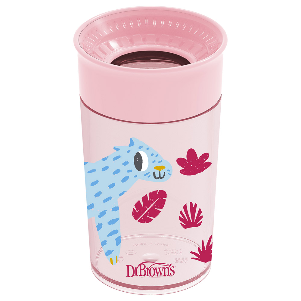 Dr. Brown's - Smooth Wall Cheers 360 Cup - Pink - 300ml