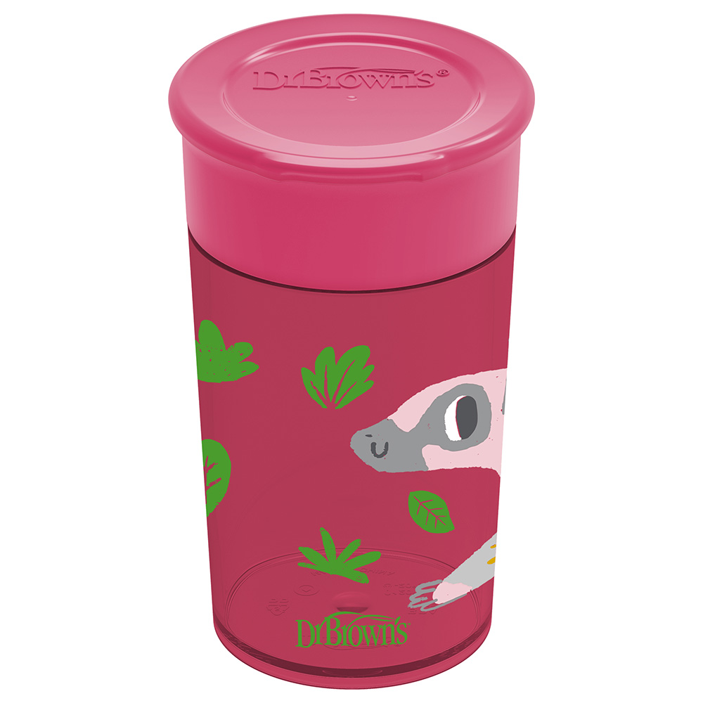 Dr. Brown's - Cheers 360 Cup - Red Deco - 300ml