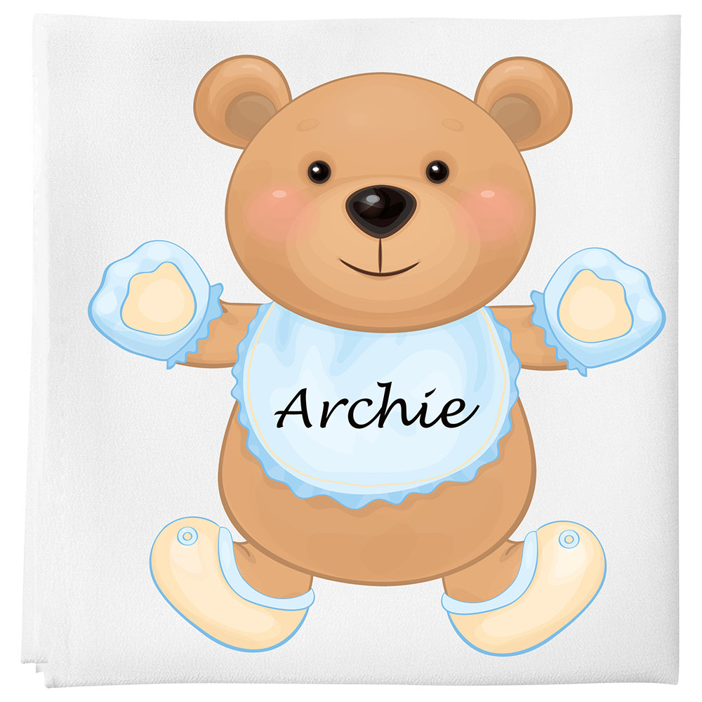 ميني بلام بطانية أطقال قابلة للتخصيص دب