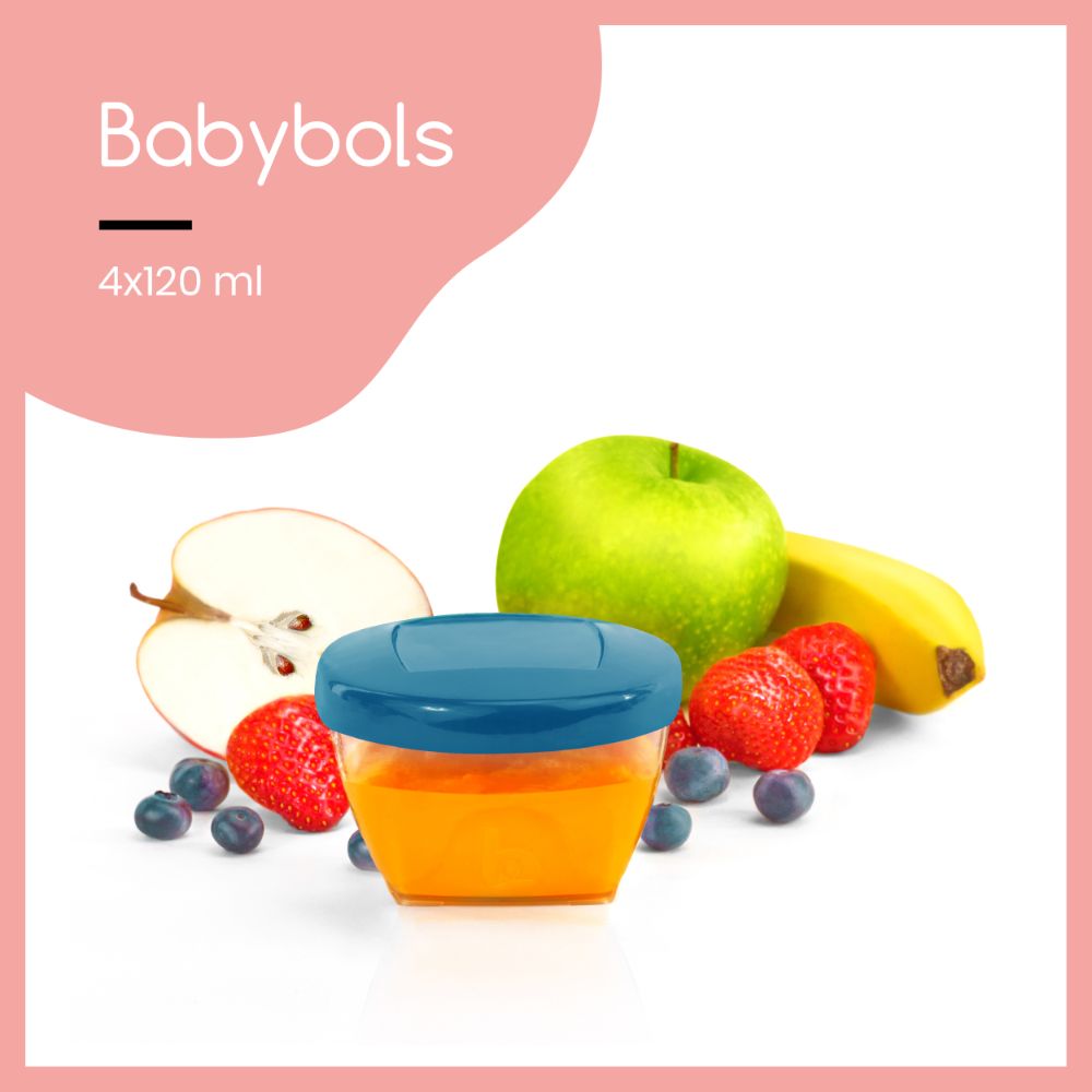Babymoov Babybols Food Storage - 120ml - 4pcs - Set