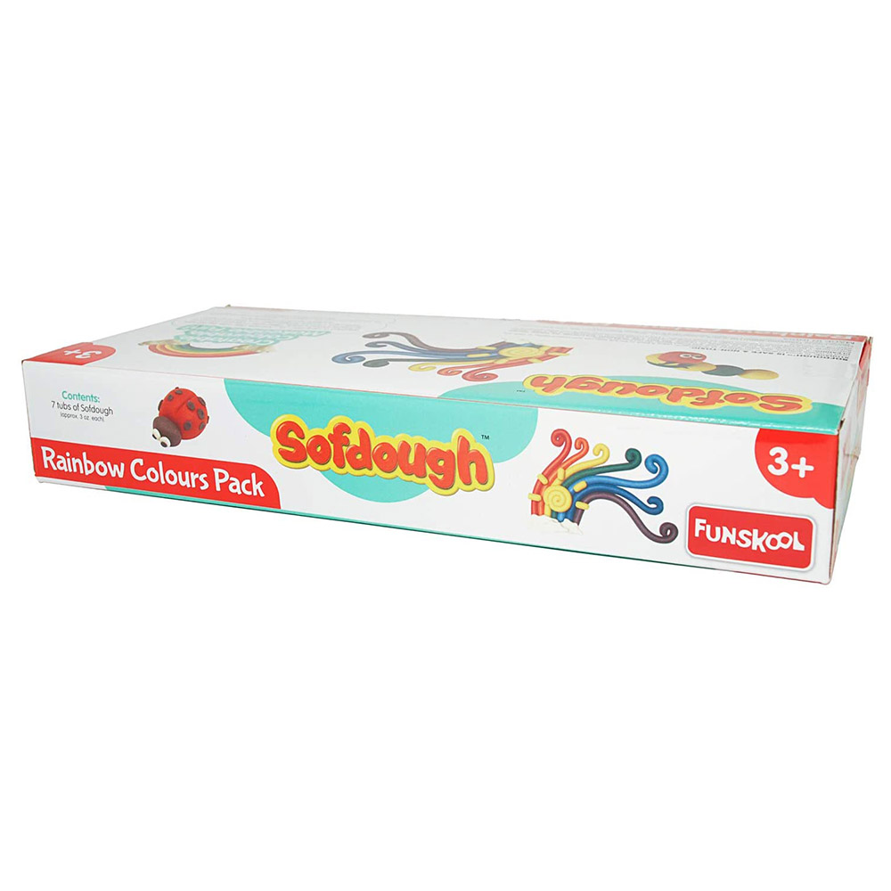 Funskool - Sofdough Rainbow Colours