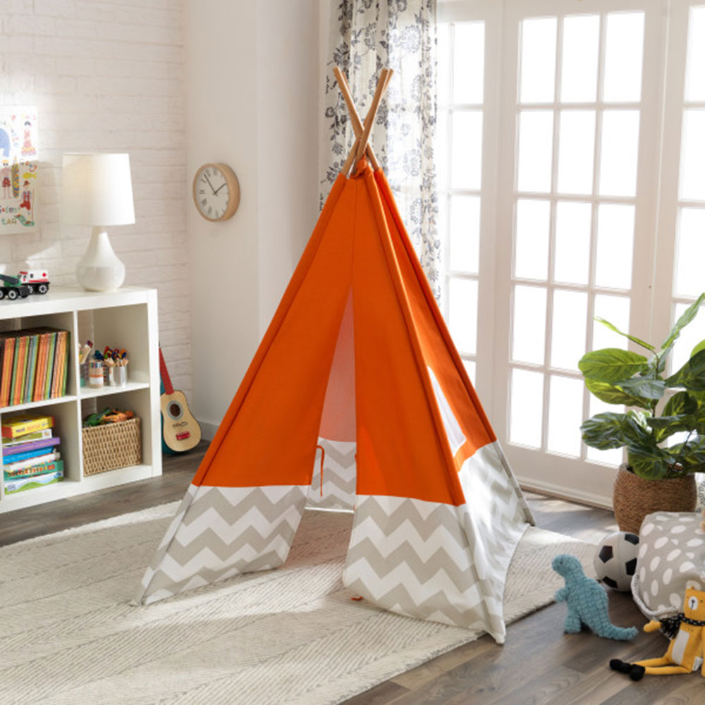 KidKraft - Orange Teepee Tents