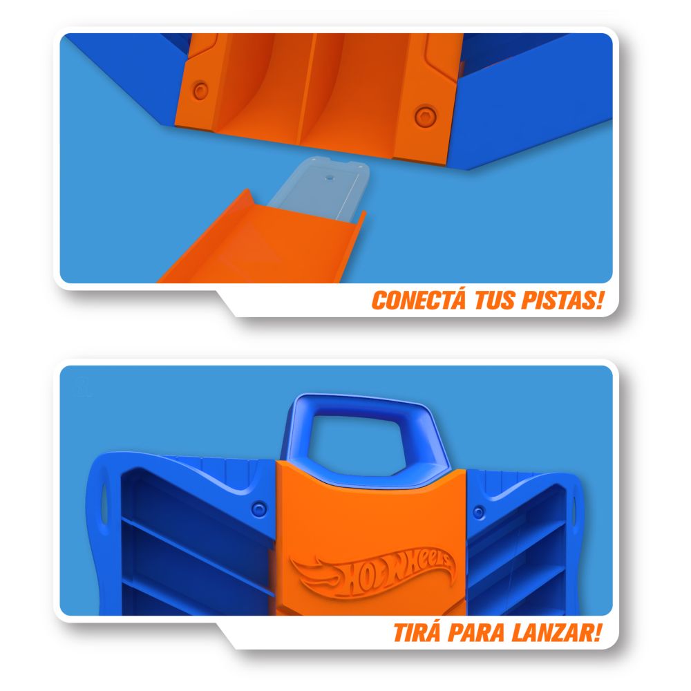 Hot Wheels - Multidrag Races Car Case