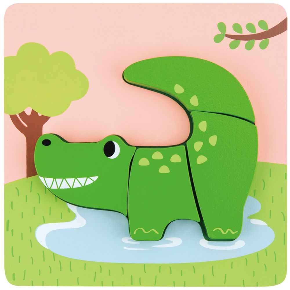 Lelin - Chunky Animal Puzzle Pack of 4