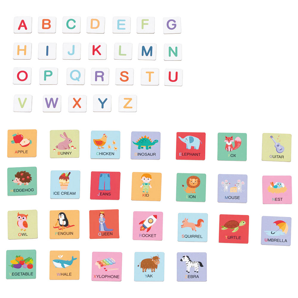 Lelin - Magnetic Alphabet Puzzle