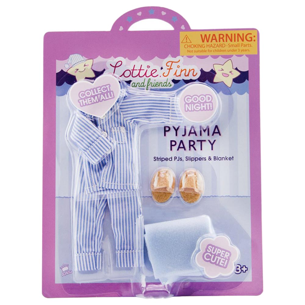 Lottie Dolls - Pyjama Party Outfit With Accessories - Blue