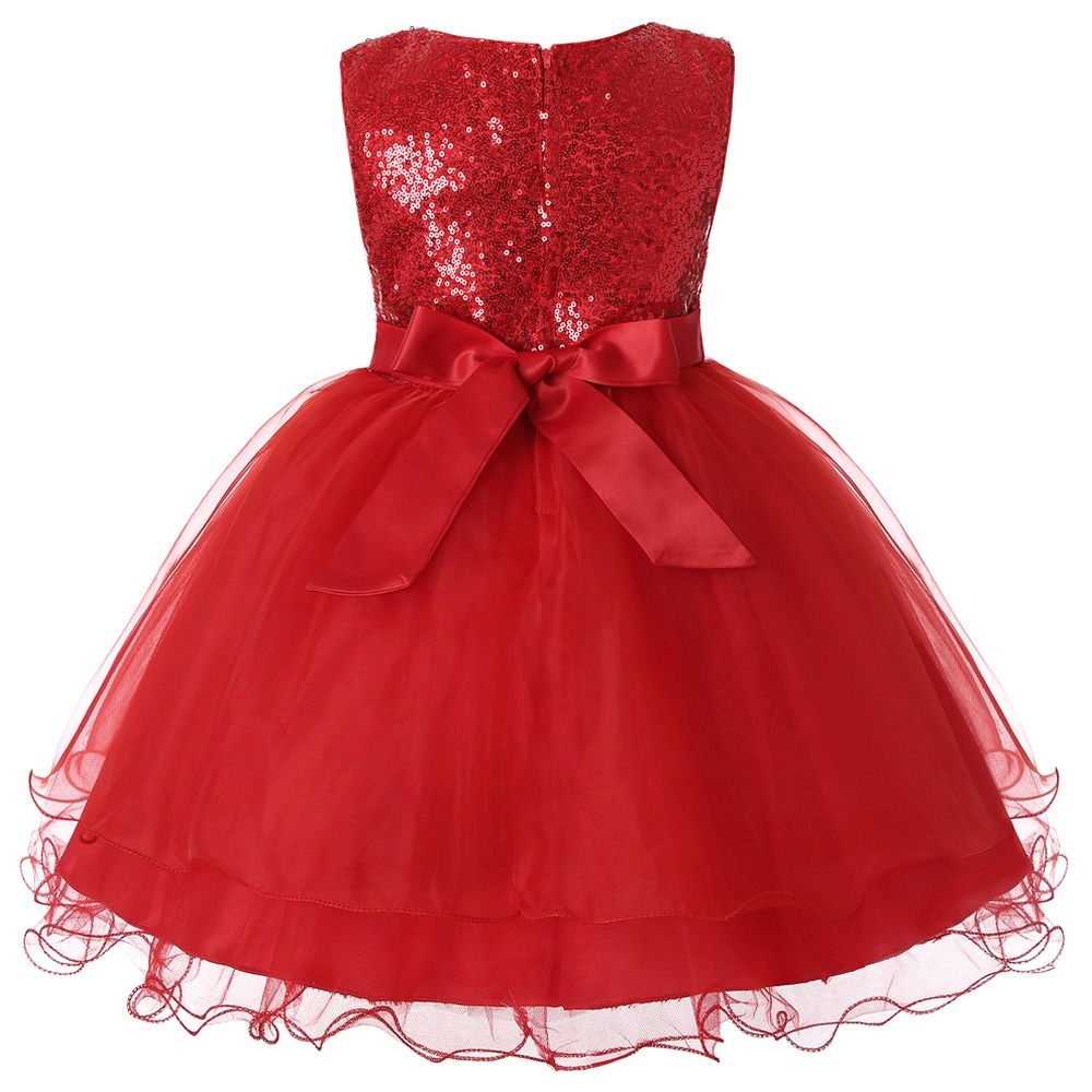 D' Daniela Princess Party Dress - Red