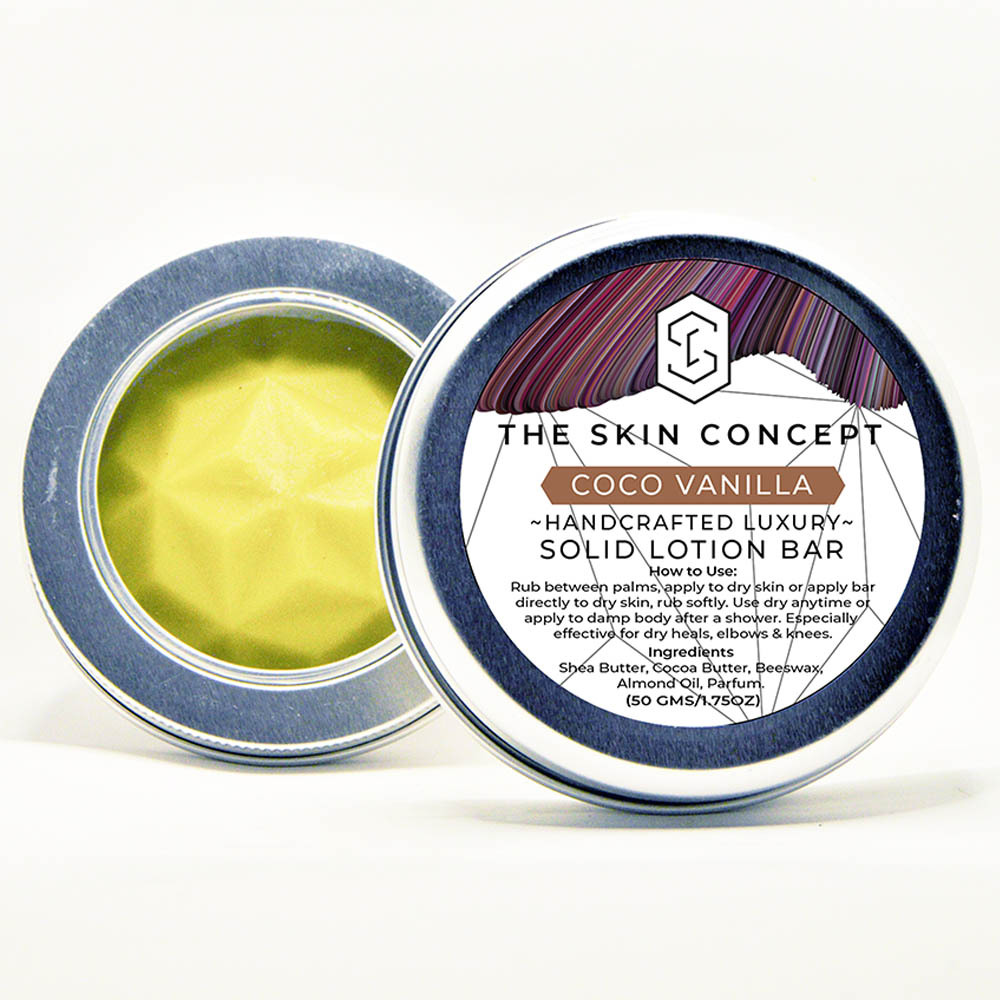 The Skin Concept - Handmade Solid Lotion Bar - Coco Vanilla