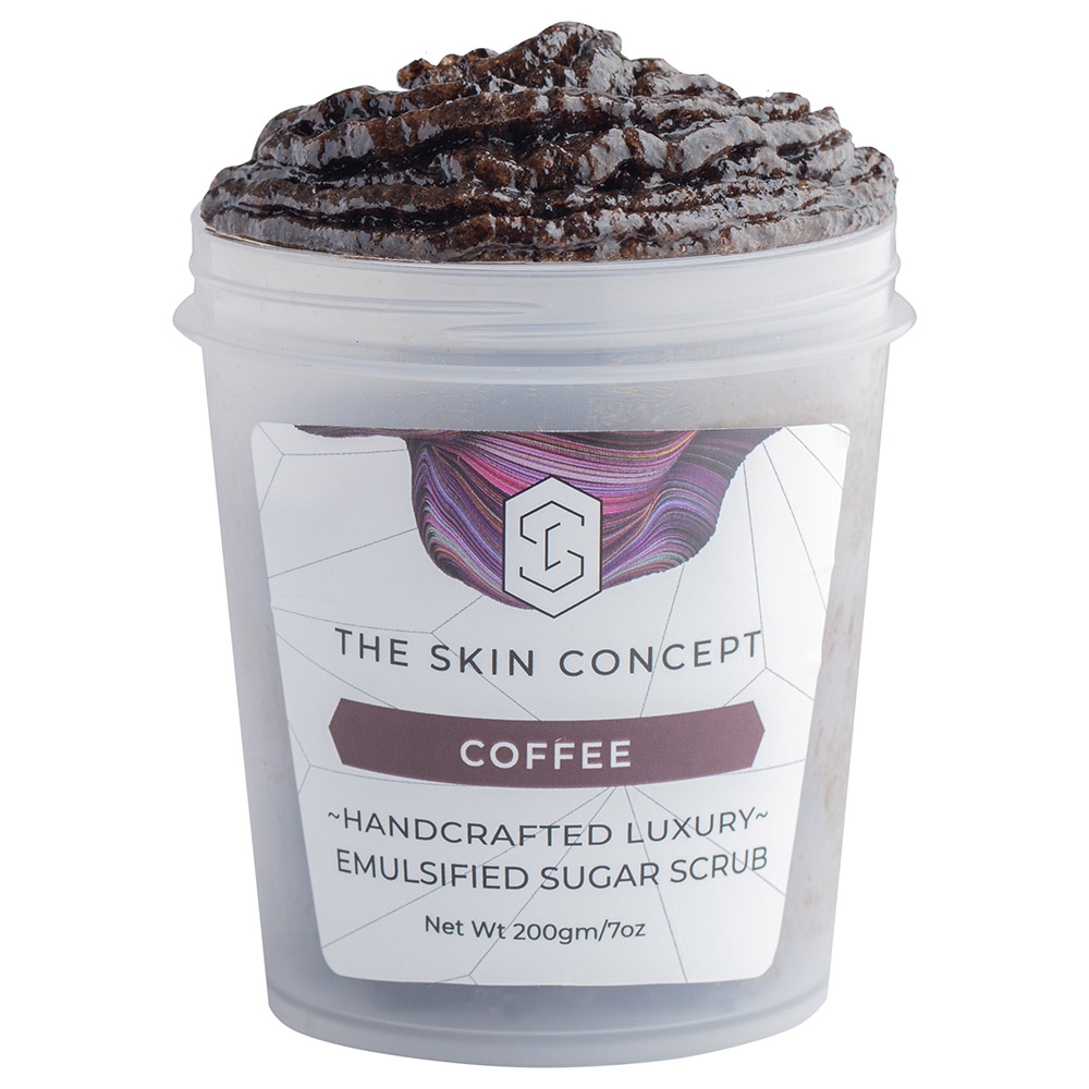 The Skin Concept - Handmade Sugar Scrub - Coffee