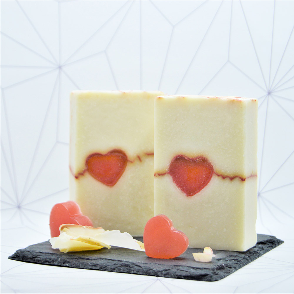 The Skin Concept - Handmade Premium Valentine Soap Bar - Heartbeat