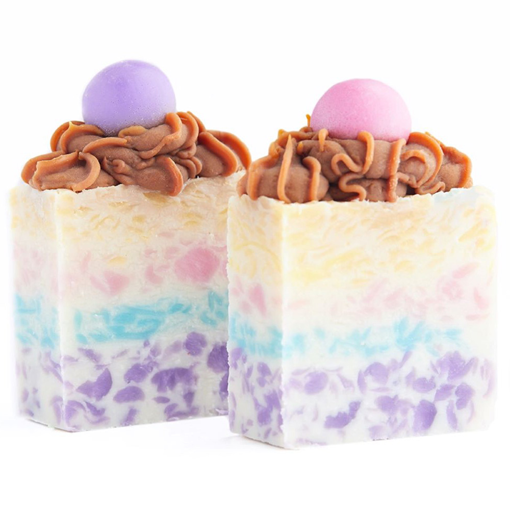 The Skin Concept - Handmade Dessert Soap - Confetti Cake - 2pc