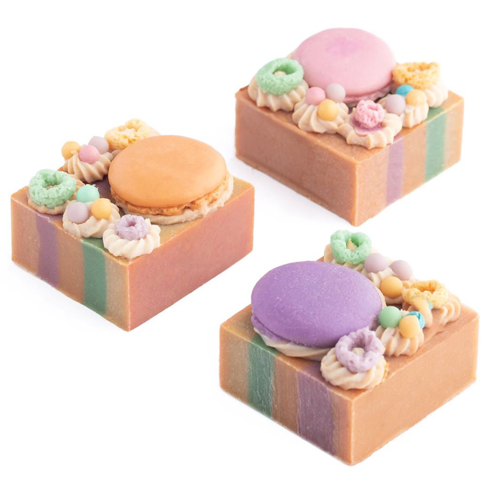 The Skin Concept - Handmade Dessert Soap - Macaron Loaf