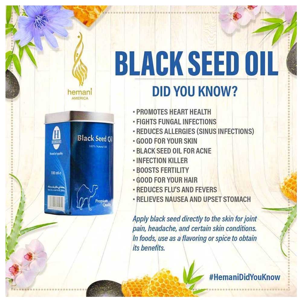 Hemani - Black Seeds Oil 30ml