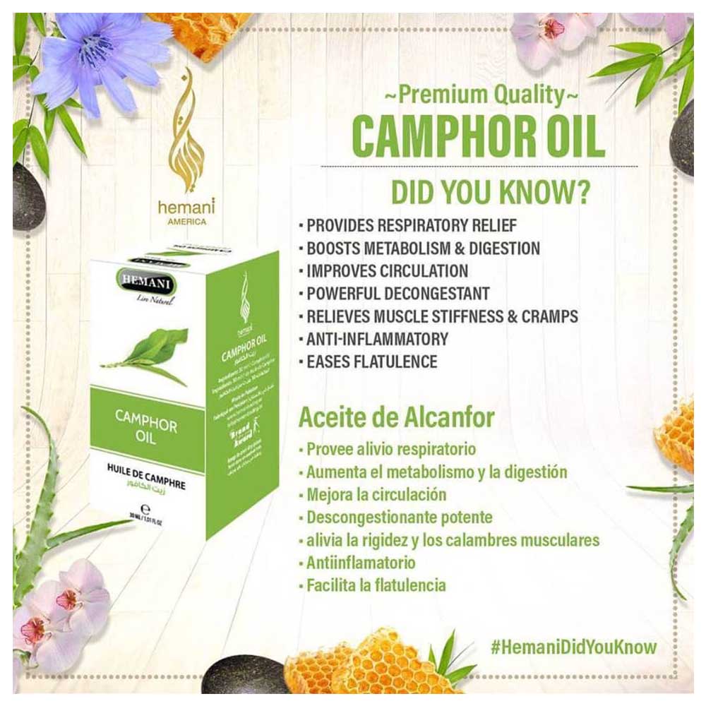 Hemani - Camphor Oil 30ml