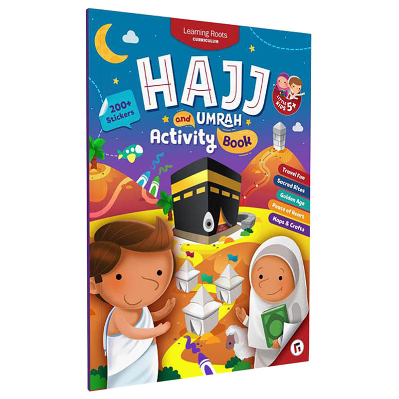 Learning Root Hajj & Umrah Activity Book Little Kids