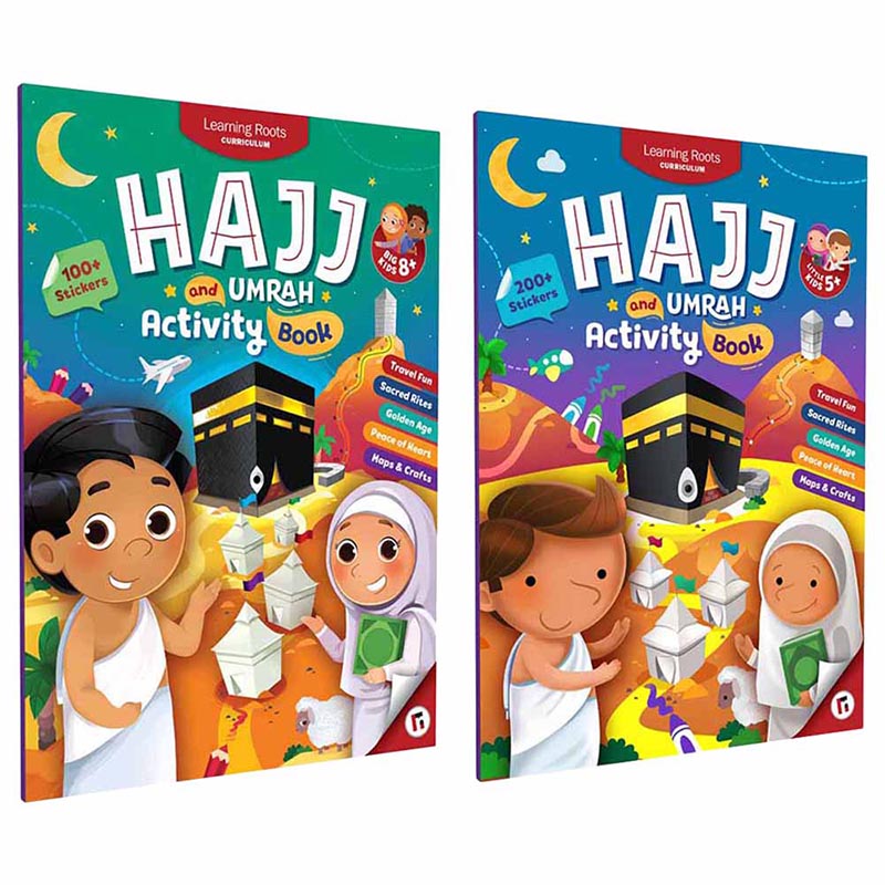 Learning Root Hajj & Umrah Activity Book Set Of 2