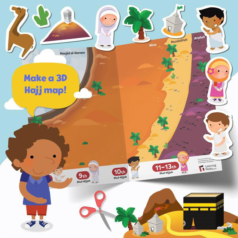 Learning Root Hajj & Umrah Activity Book Set Of 2