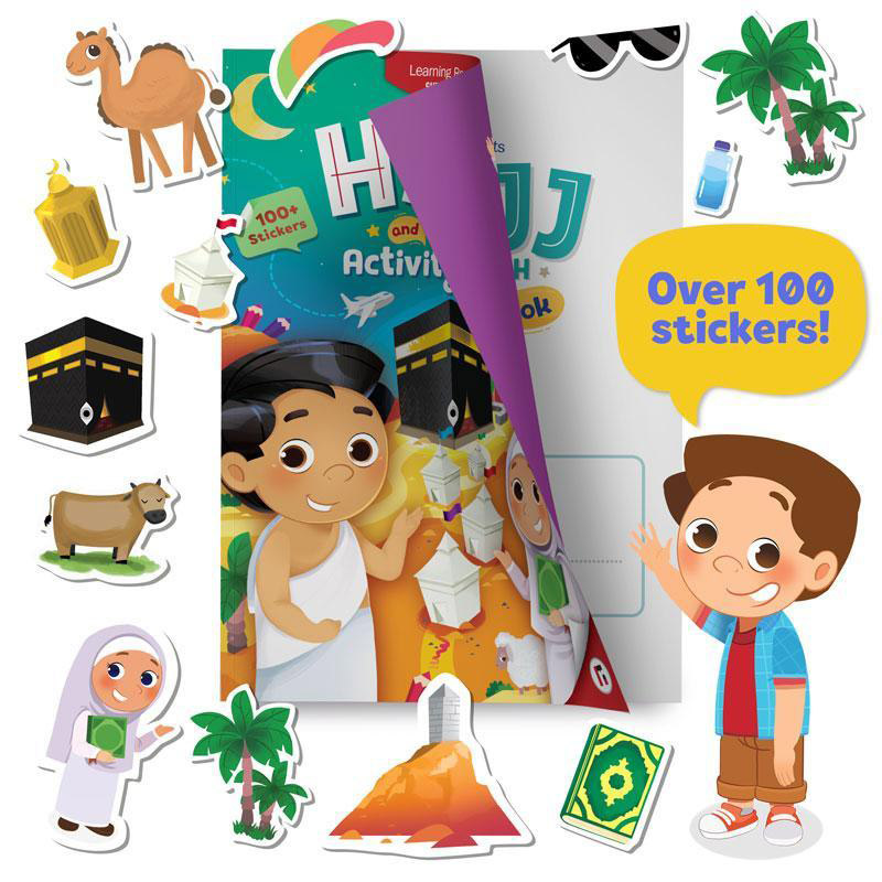 Learning Root Hajj & Umrah Activity Book Set Of 2
