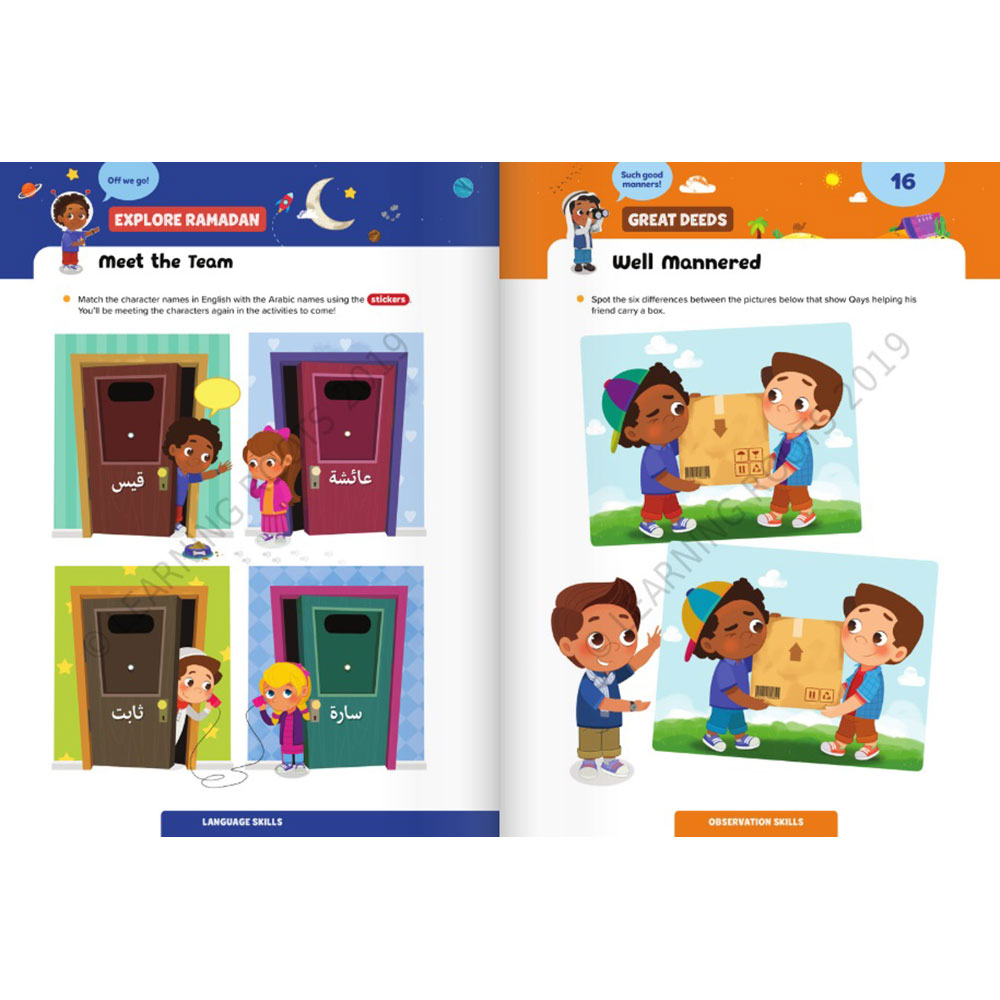 Learning Roots Ramadan Activity Book For Big Kids