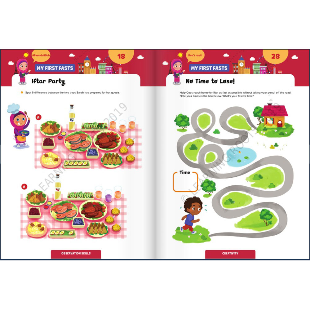 Learning Roots Ramadan Activity Book For Big Kids