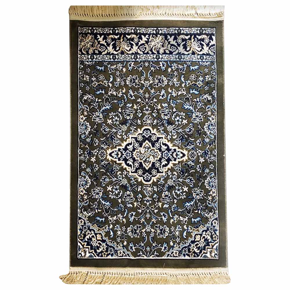 Deensquare Premium Al Rawda Prayer Mat - Green