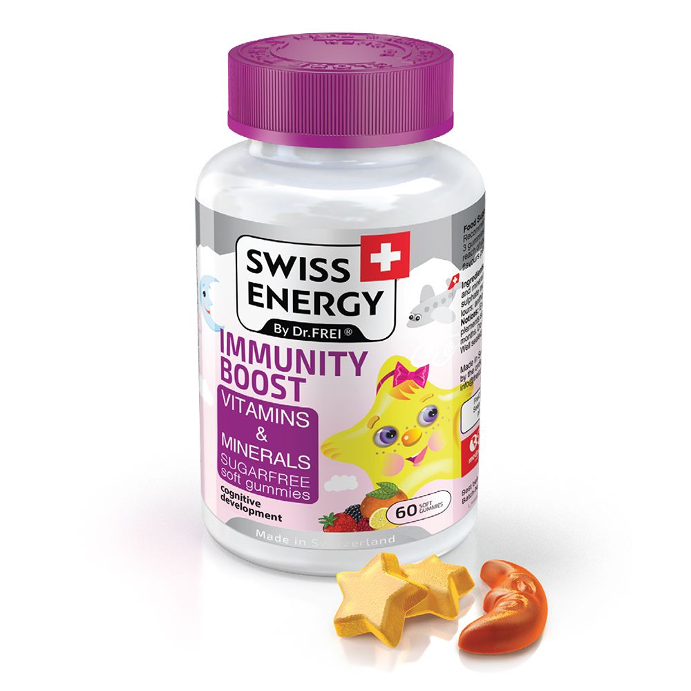 Swiss Energy - Kids Immunity Boost with Vitamin C and Zinc Support