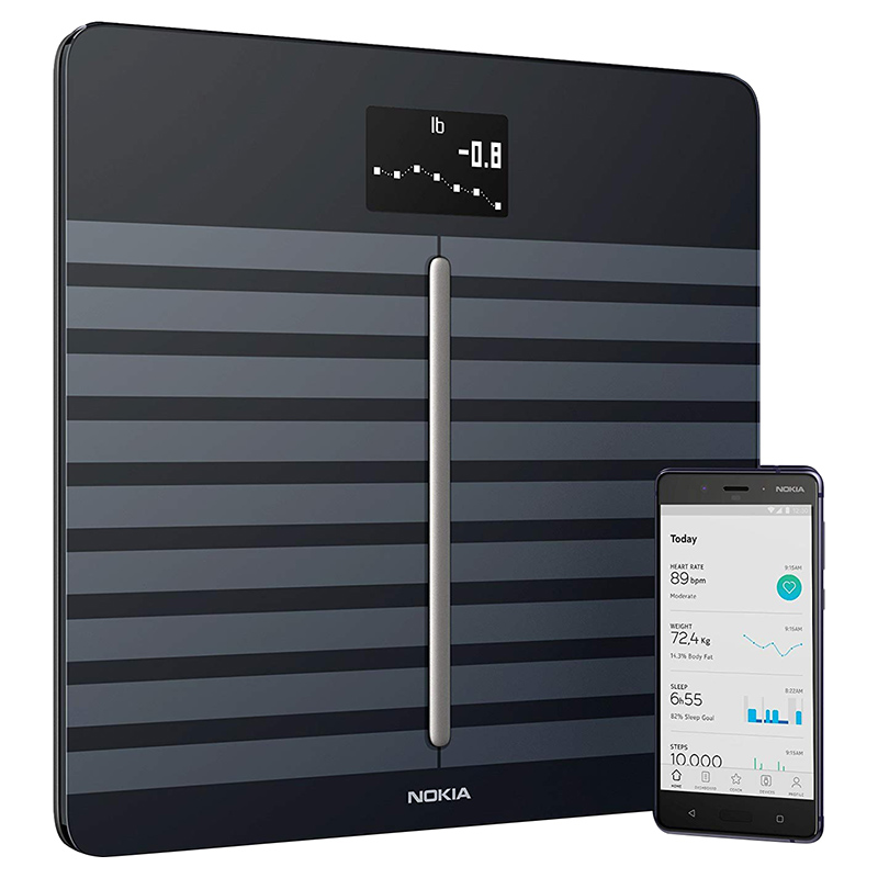 Buy Withings - Nokia - Body Cardio WiFi Scale - Black in Qatar