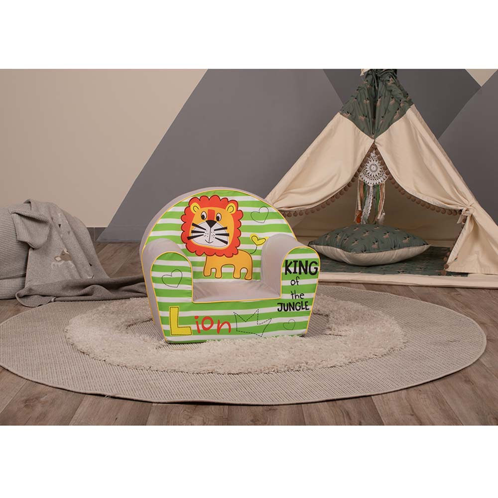 DELSIT - Arm Chair Lion - Green
