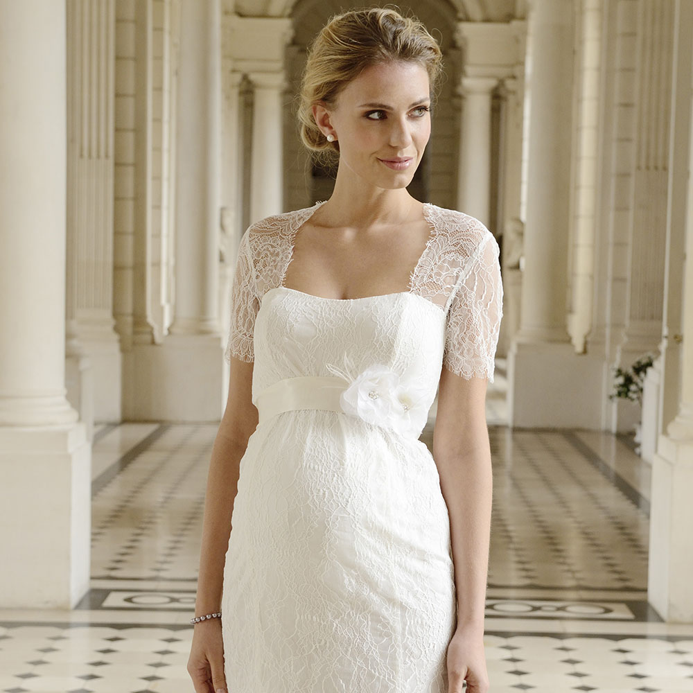 Seraphine - Primrose Flower Detail Bridal Belt - One Size