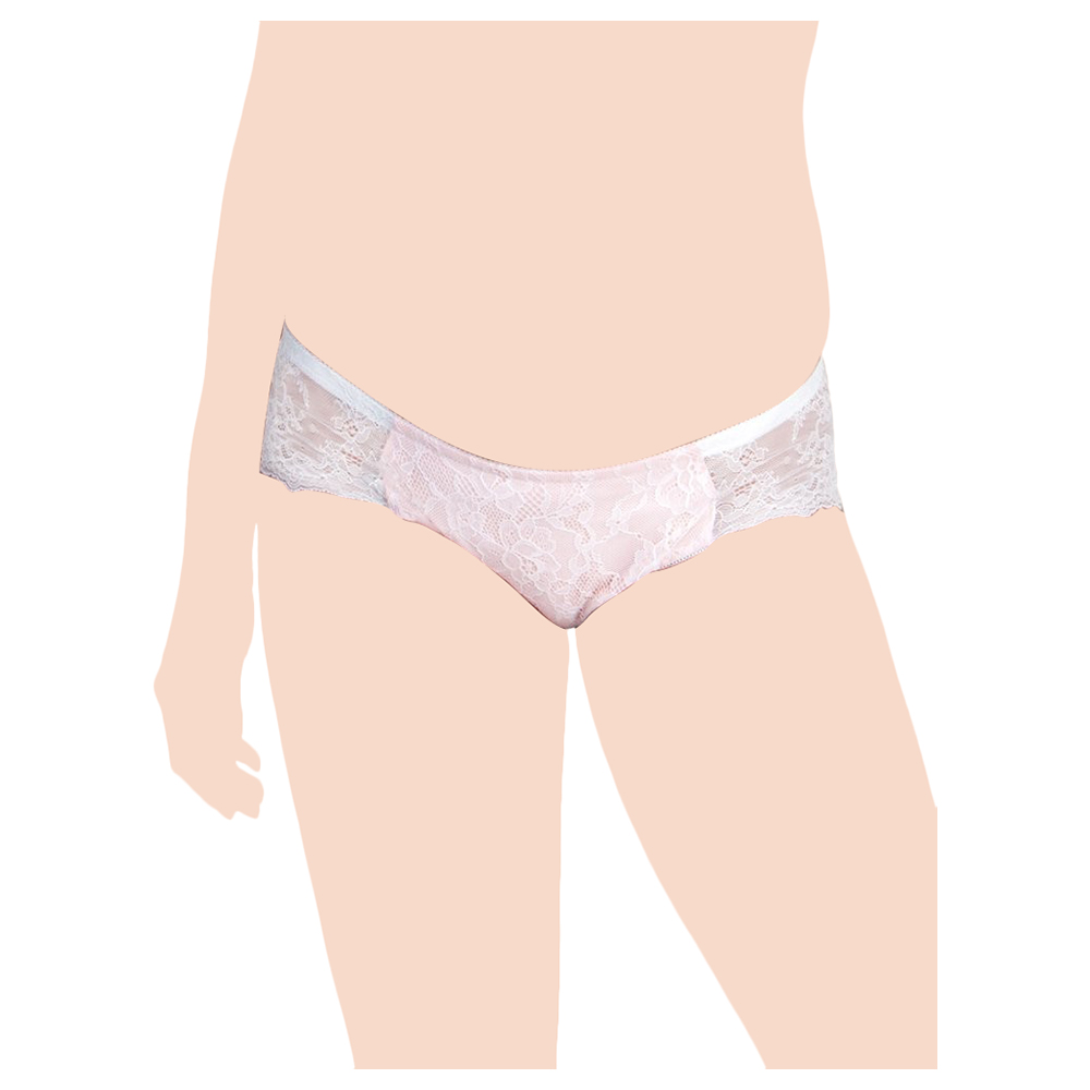 Seraphine - Raleigh All Over Lace Brief - Blush