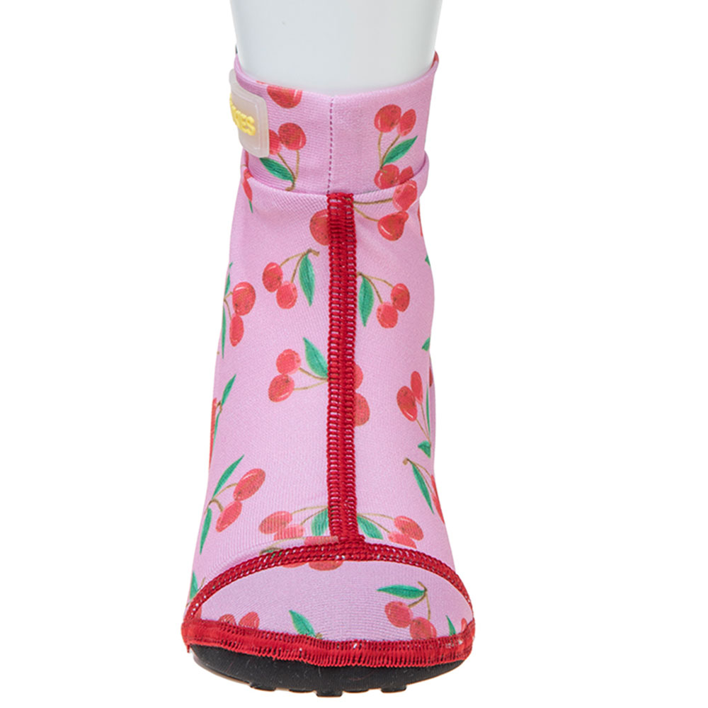 Duukies Beachsocks Swimsocks Cherry Pink - Red