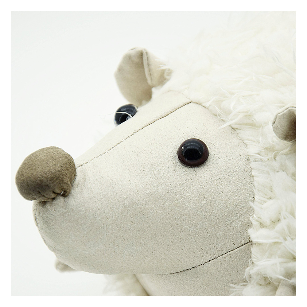 eBarza - Handmade Cute Mouse Doll Door Stopper - White
