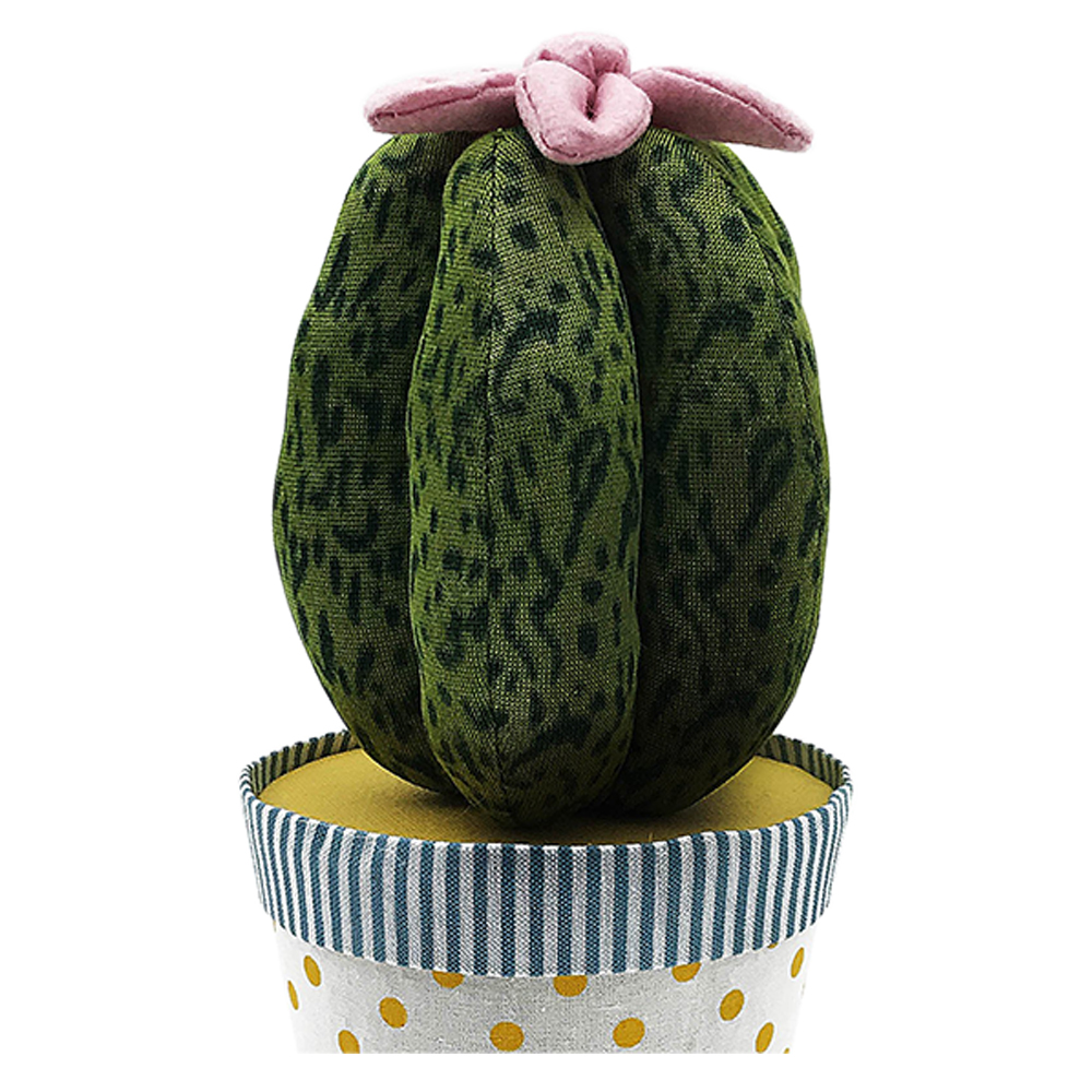 eBarza - Handmade Cute Cactus 2 Doll Door Stopper - Green