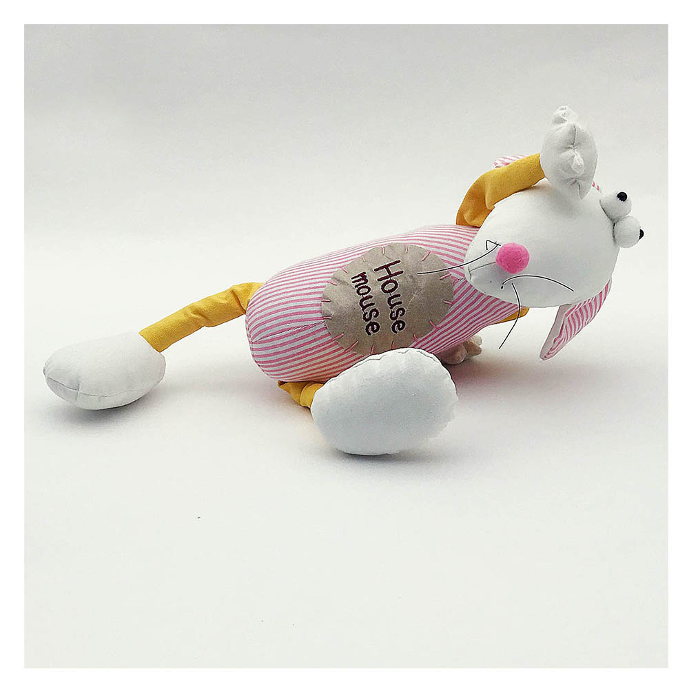 eBarza - Handmade Cute Mouse Decorative Doll Door Stopper