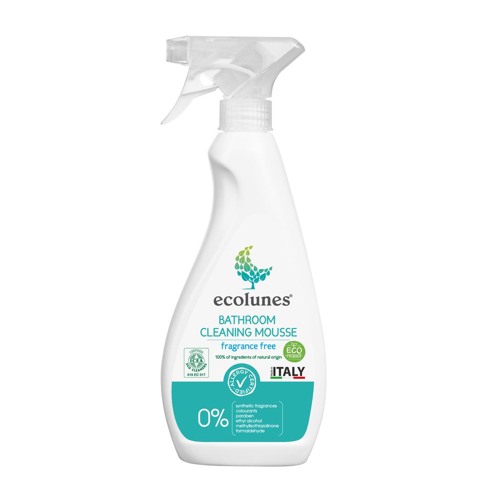 Ecolunes - Fragrance Free Bathroom Cleaning Mousse 500ml