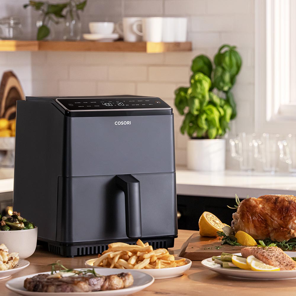 Cosori Dual Blaze Large Smart Air Fryer CAF-P583S 6.4L - Grey